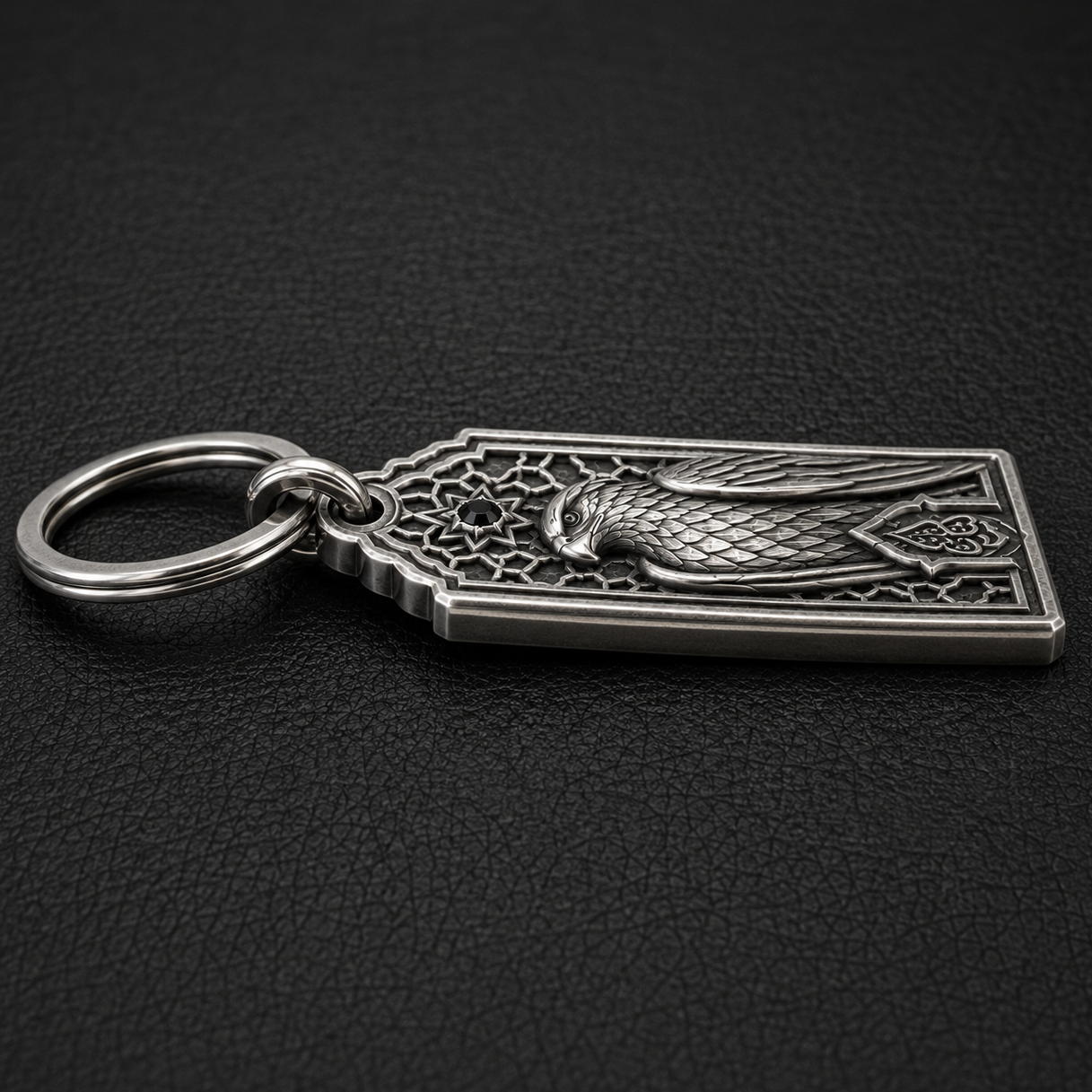 Desert Falcon Key Tag